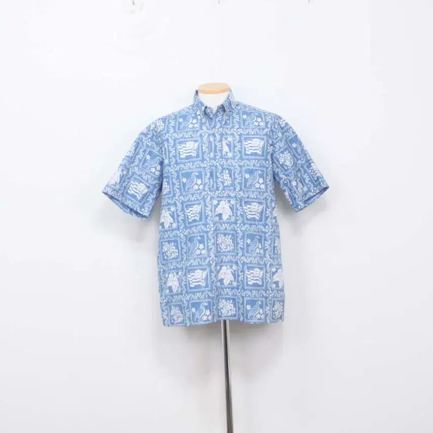 [BUNJANG] Reyn Spooner Men's Hawaiian Shirt / [정품] 레인스푸너 남성하와이안 셔츠 남방 S사이즈 정인샵