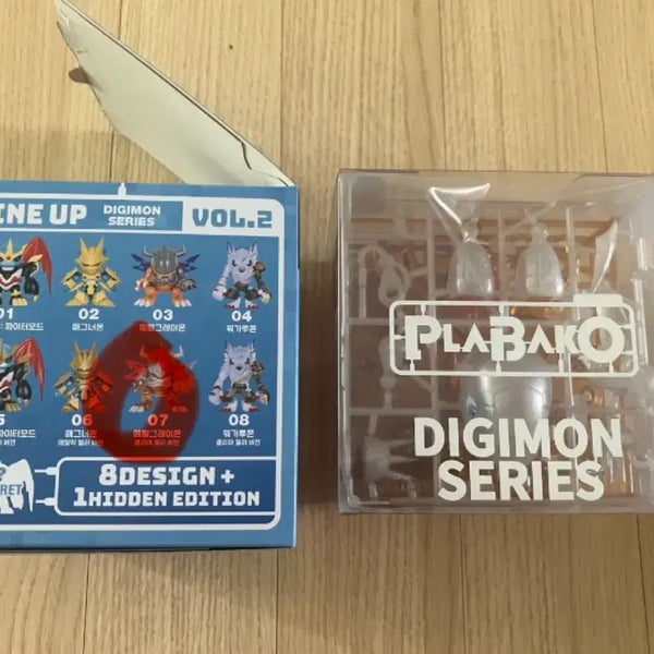 [BUNJANG] Digimon Plastic Card Vol. 2 #7 MetalGreymon Clear Version / 디지몬 프라바코 vol.2 7번 메탈그레이몬 클리어 버전