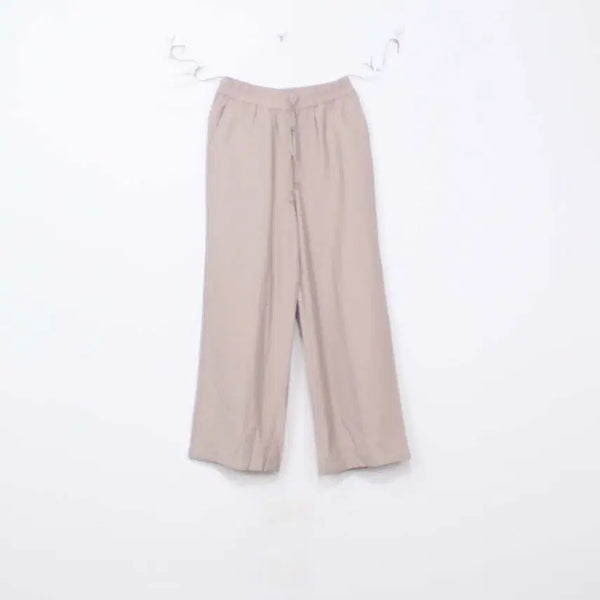 [BUNJANG] MORGAN Women's Beige Banding Slacks - Nylon/Rayon Blend / [정품] 모르간 여성밴딩팬츠 슬랙스 2026 최신상 55사이즈 정인샵