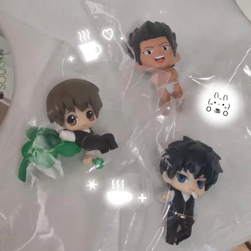 [BUNJANG] Gintama Shinsengumi Set (Okita Sougo, Hijikata Toushirou, Kondo Isao) / 은혼 오챠토모 진선조 세트 (오키타 소고 히지카타 토시로 콘도 이사오)