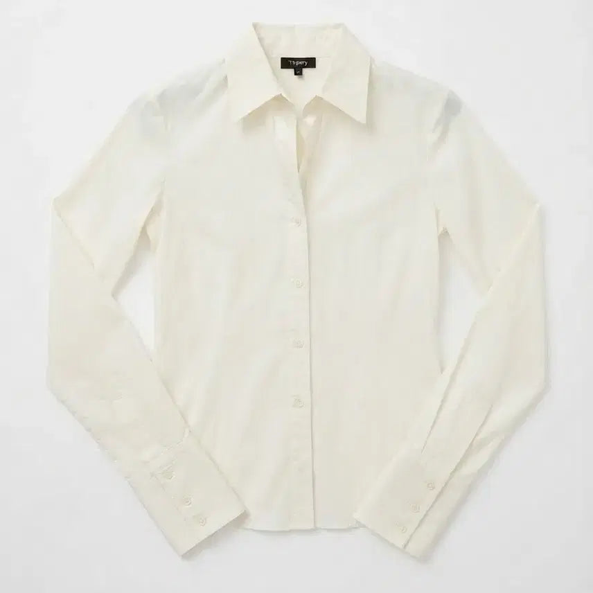 [BUNJANG] Theory White Shirt Size 6 / 띠어리 화이트 셔츠 6사이즈