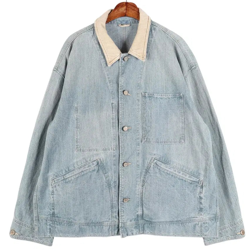 [BUNJANG] BEAKER Work Denim Jacket / 비이커 BEAKER 워크 데님 자켓 2 / k6497