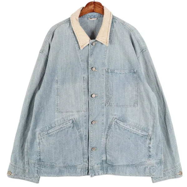 [BUNJANG] BEAKER Work Denim Jacket / 비이커 BEAKER 워크 데님 자켓 2 / k6497