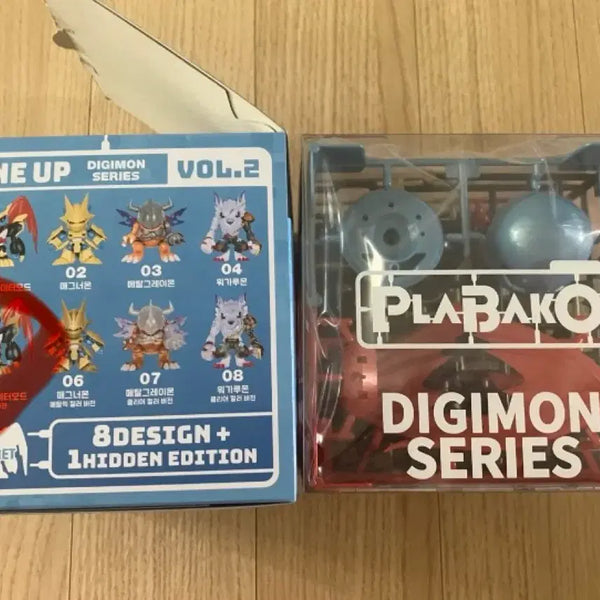 [BUNJANG] Digimon Plastic Card Vol. 2 #5 Emperor Dragon Mode Fighter Metallic Version / 디지몬 프라바코 vol.2 5번 황제드라몬 파이터모드 메탈릭 버전
