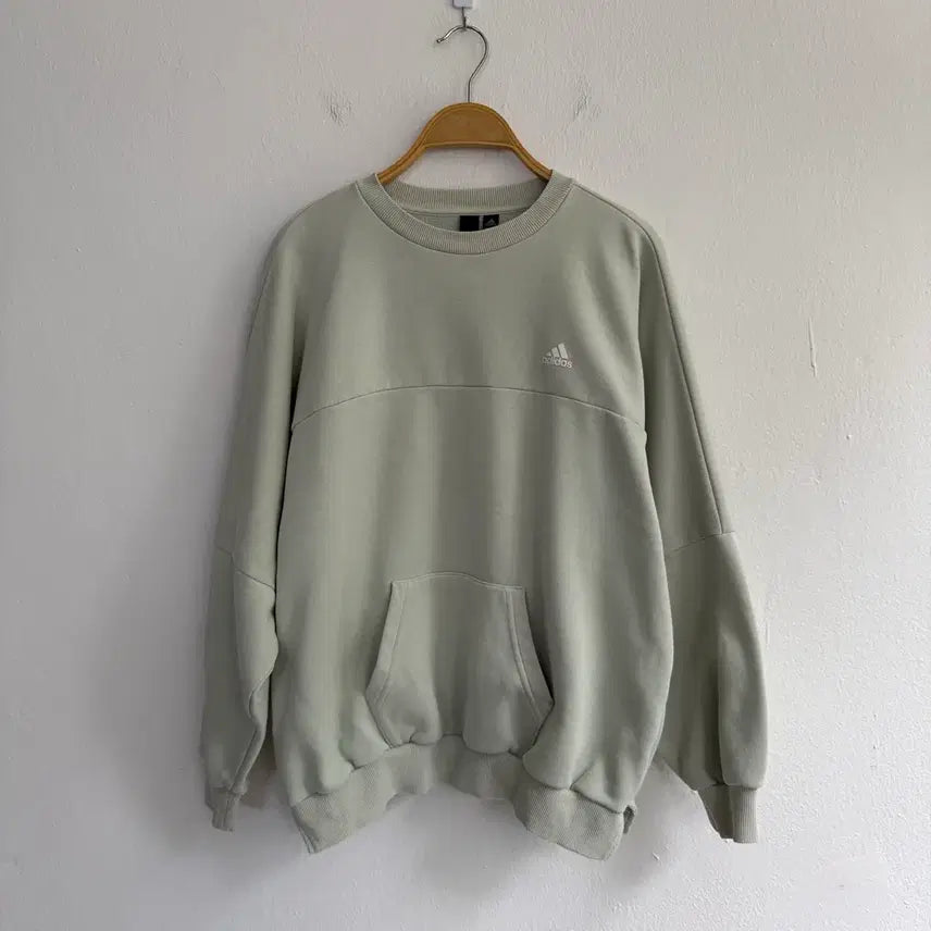 [BUNJANG] Adidas Wording Oversized Sweatshirt Size S / [S] 아디다스 워딩 오버핏 맨투맨