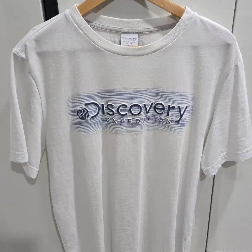 [BUNJANG] Discovery Expedition White T-Shirt / 디스커버리 익스페디션 반팔 티셔츠 화이트