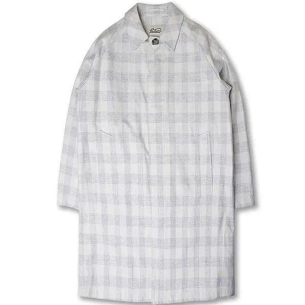 [BUNJANG] Valstar Valstarino Balmacan Coat Linen Cotton Italy / 발스타리노 [Valstarino] 플랙스 린넨 코튼 이태리 발마칸 코트1