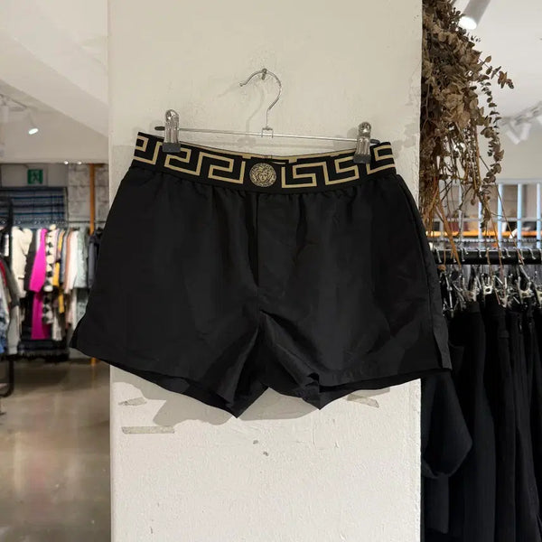 [BUNJANG] Versace Black Greca Border Swim Shorts / 베르사체 블랙 그레카 보더 스윔 쇼츠 팬츠