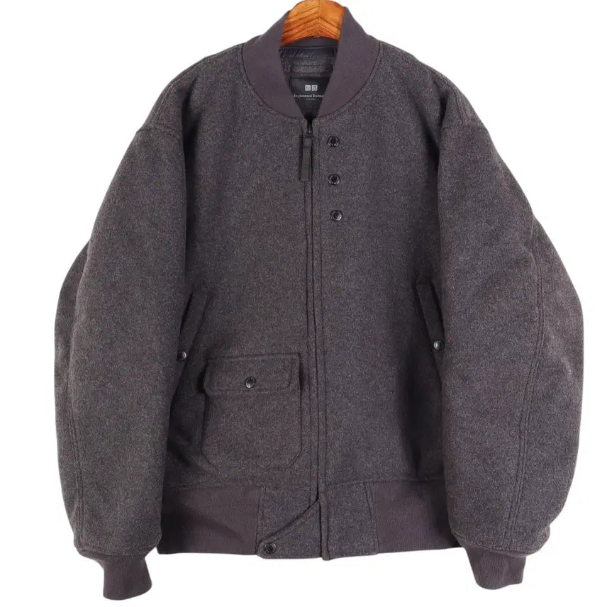 [BUNJANG] Uniqlo x Engineered Garments Puff Tech Short Blouson Jumper - Size L / 유니클로 X 엔지니어드가먼츠 퍼프테크 숏 블루종 점퍼 L / k6510