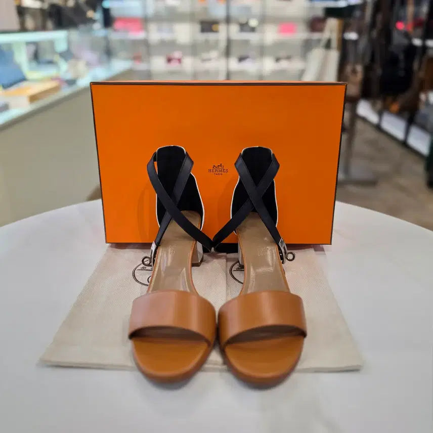 [BUNJANG] Hermes Two-Tone Manege Sandals / 관심상품 공유하기 에르메스 투톤 마네쥬 샌들 750311