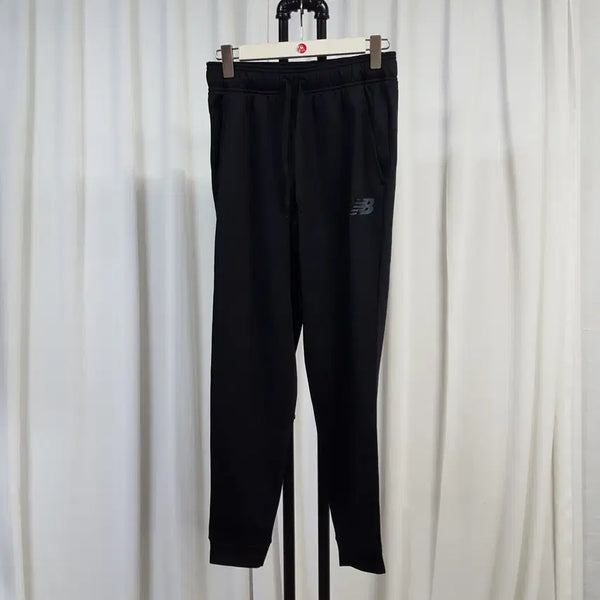 [BUNJANG] New Balance Men's Black Training Pants Size 31 / 23년 뉴발란스 남성 트레이닝 끈 바지 블랙 31 오일장