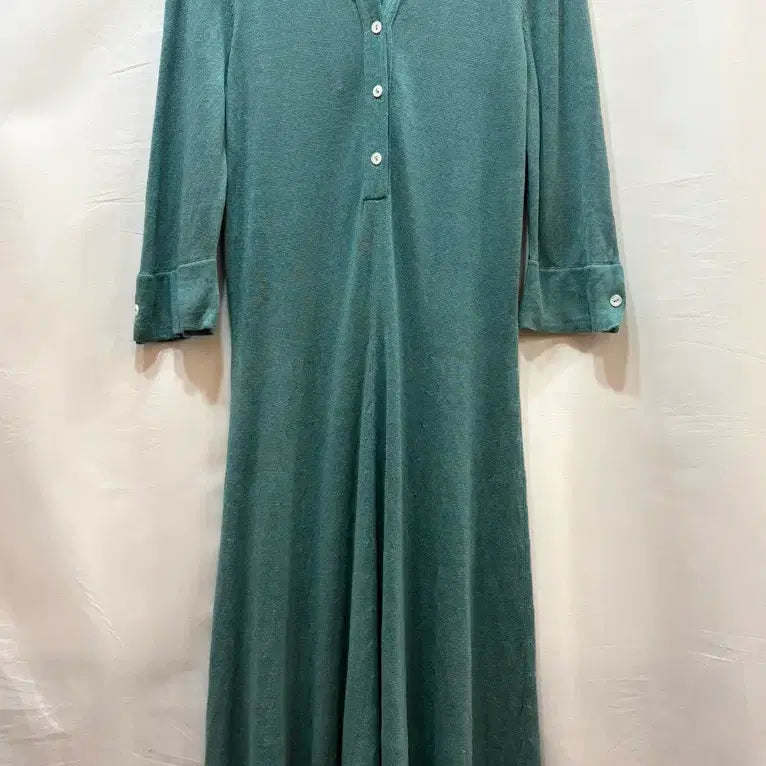 [BUNJANG] Loro Piana Linen Silk Blend Long Dress Size 55 / 정품) 로로피아나 롱 원피스 55사이즈(정품)