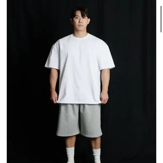 [BUNJANG] RBW Basic Solid Oversized Short-Sleeve T-Shirt White / [m] RBW 기본 무지 오버핏 반팔 티셔츠 화이트