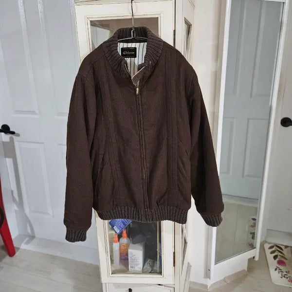 [BUNJANG] Clemo Wool Jacket Brown / 끌로모 울쟈켓 브라운 100