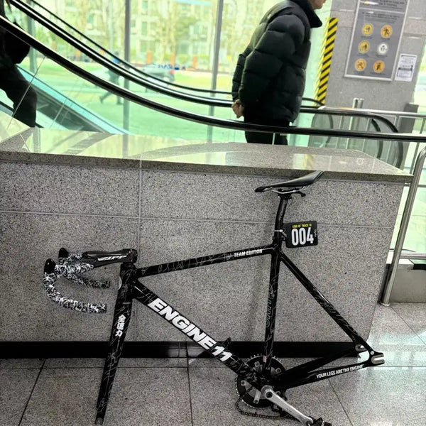 [BUNJANG] Engine11 Crit-D Team Edition Custom Build Bicycle (Size M) / 엔진11 크릿디 팀에디션 반차/프셋/완차 판매 대차 (브레이크 있음)