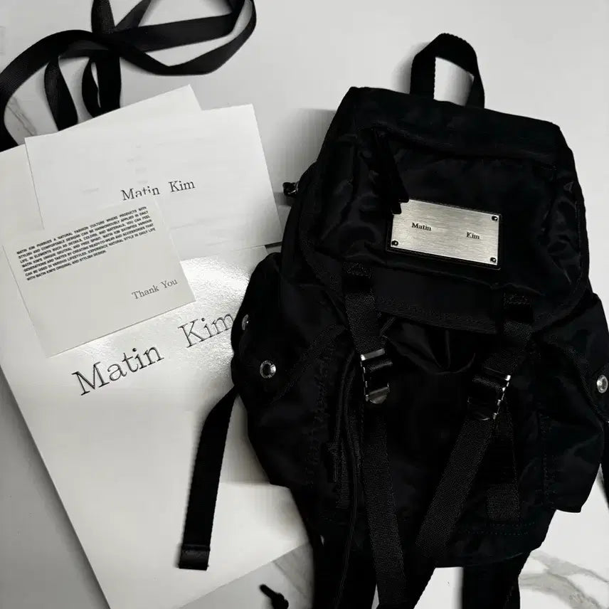 [BUNJANG] Matinkim Pocket Utility Small Backpack / 마뗑킴 포켓 유틸리티 스몰 백팩