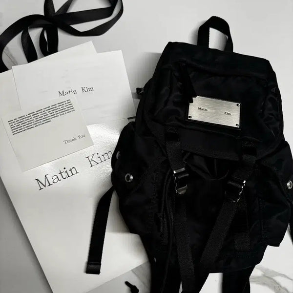 [BUNJANG] Matinkim Pocket Utility Small Backpack / 마뗑킴 포켓 유틸리티 스몰 백팩