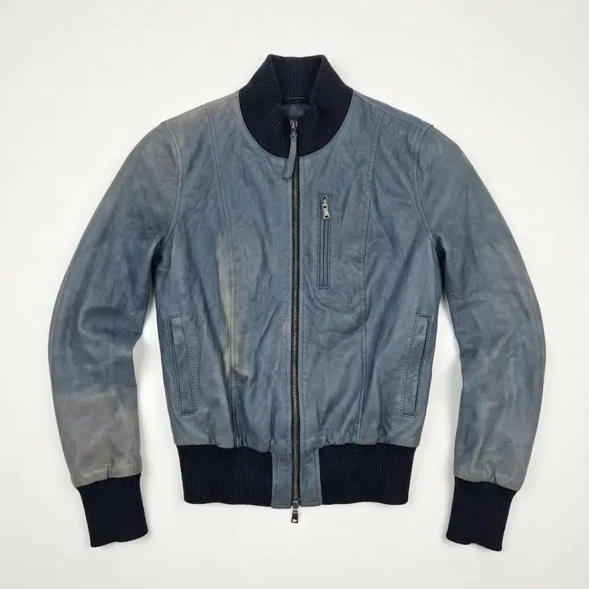 [BUNJANG] Our Archive Leather Blouson Jacket / Lot 78 블루종 가죽 자켓 XS