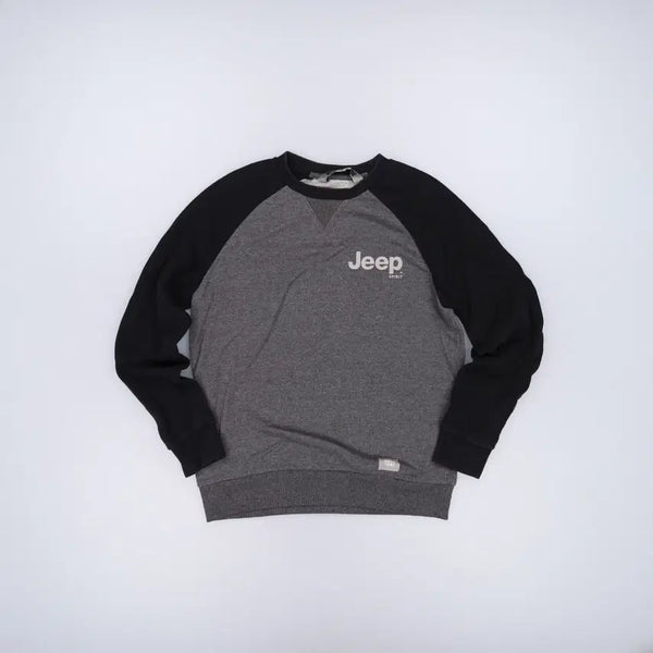 [BUNJANG] Jeep Color-Block Sweatshirt / M 지프 배색 맨투맨 0813H