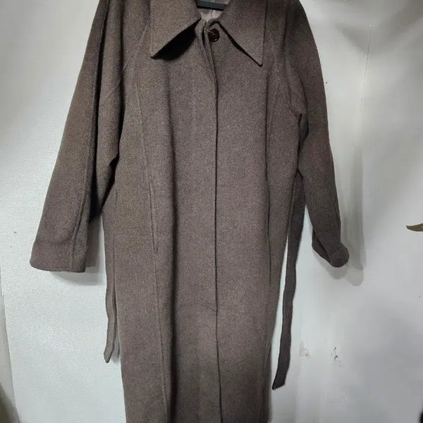 [BUNJANG] London Plot Handmade Long Coat / 런던 플랏 핸드메이드 롱코트