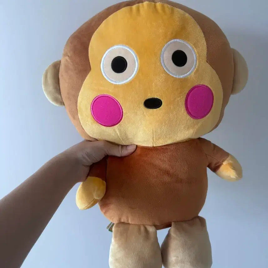 [BUNJANG] Sanrio Monkey Plush Doll Large / 몽키치 대형 인형 산리오 원숭이 택 ㅇ