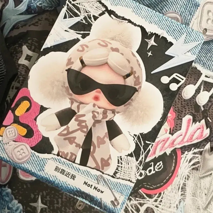[BUNJANG] Pop Mart Skullpanda Off Mode - Not Now Pouch Sealed / [ 팝마트 정품/파우치미개봉 ] 스컬판다 Off 모드 - Not Now