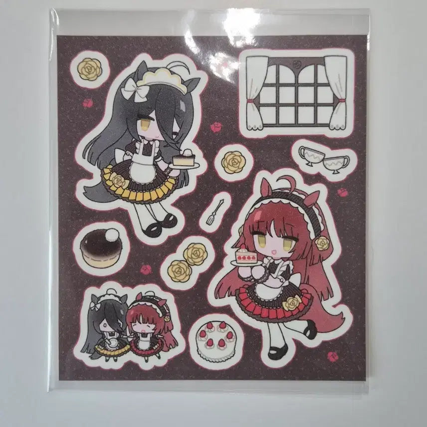 [BUNJANG] Damanbek Manhattan Cafe Red Desire Sticker / 다만백 다시만난백합 스티커 맨하탄 카페 레드 디자이어