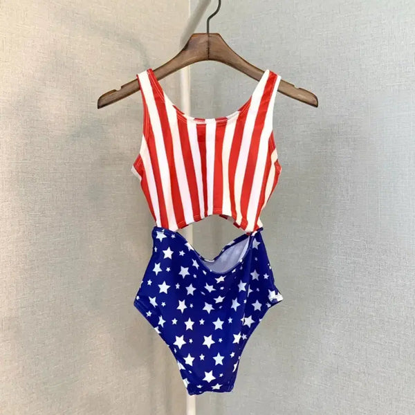 [BUNJANG] Girl's One-Piece Swimsuit / 새상품 여아수영복 여아원피스수영복