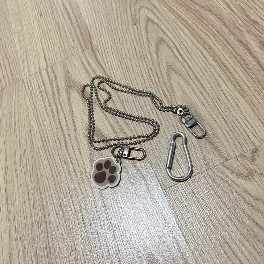 [BUNJANG] Acrylic Keychain with Chain Ring / 아크릴 키링, 체인고리