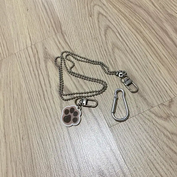 [BUNJANG] Acrylic Keychain with Chain Ring / 아크릴 키링, 체인고리