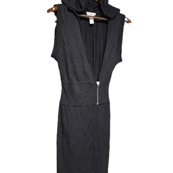 [BUNJANG] Diesel Gothic Hooded Rayon Wool Drape Dress / Diesel Gothic Hooded Rayon Wool 드레이프 원피스