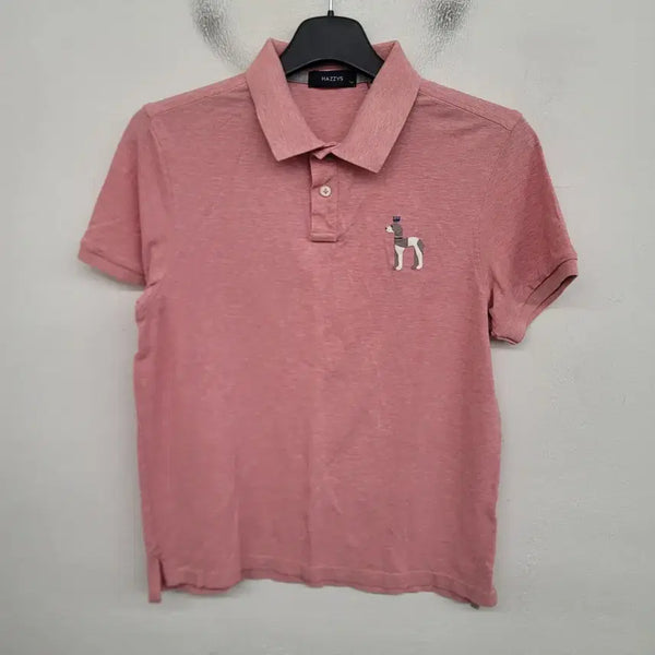 [BUNJANG] Hazzys Men's Short Sleeve Polo Shirt / [95/M] 헤지스 반팔 카라티