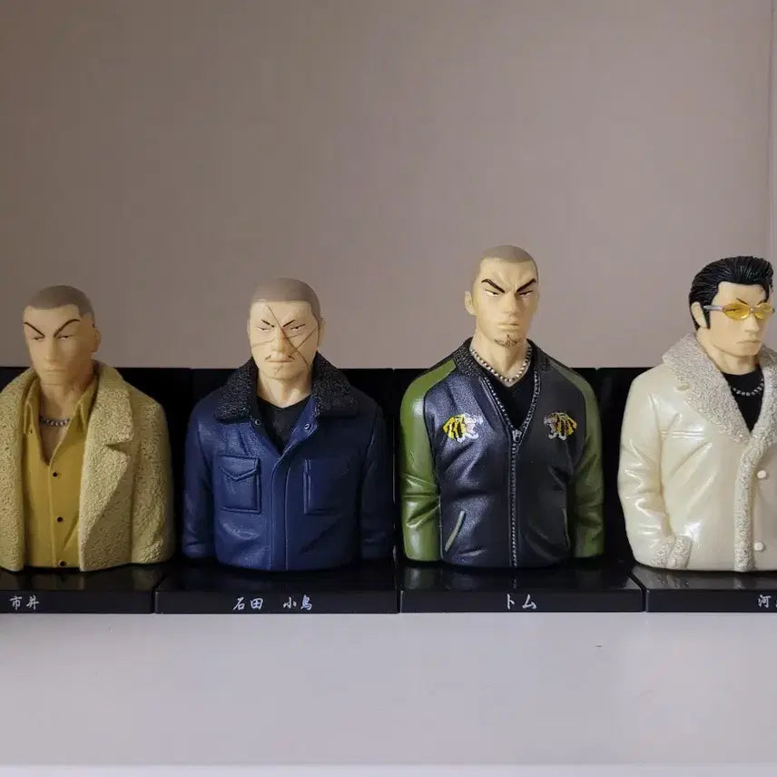 [BUNJANG] Crows QP Bust Figures Set of 4 / 크로우즈 QP 흉상 피규어 4종 세트