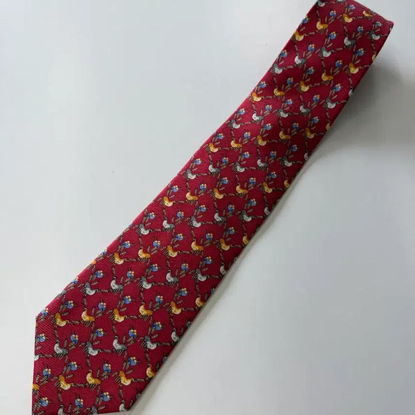 [BUNJANG] Vintage Silk Necktie 9cm / 빈티지 실크 넥타이 9cm