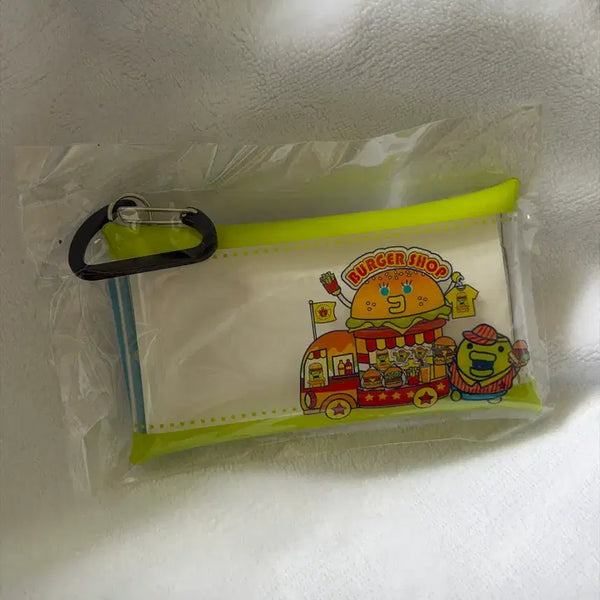[BUNJANG] Tamagotchi Carabiner Clear Pouch Guchipachi Sealed / 다마고치 카라비너 클리어 파우치 구치파치 미개봉