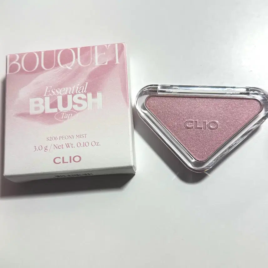 [BUNJANG] Clio Essential Brush Blusher S206 Peony Mist / 새상품 클리오 블러셔 S206 피오니미스트 에센셜 블러쉬