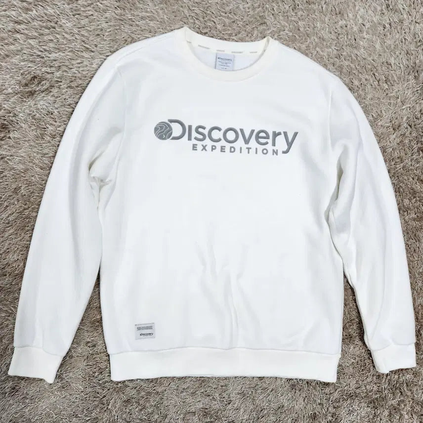[BUNJANG] Discovery Expedition Genuine Fleece Sweatshirt Size 100 / (빈티지박스)디스커버리 정품 기모 맨투맨 100
