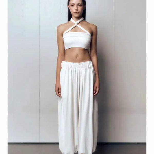 [BUNJANG] Chakra On White Pants / 새상품)차크라온 화이트 팬츠