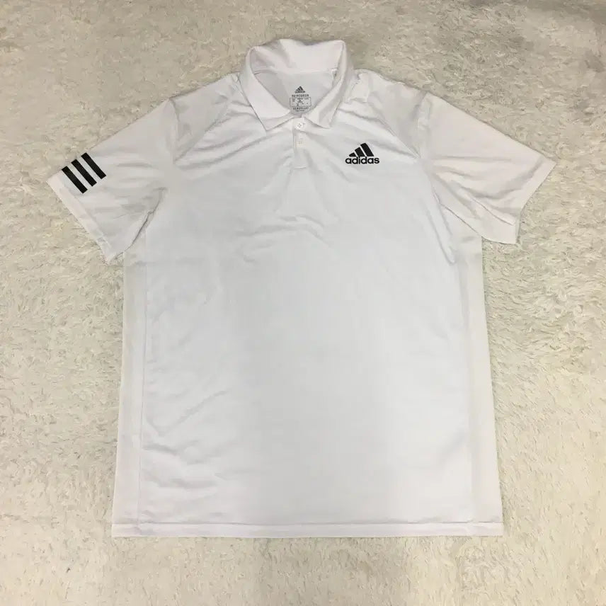 [BUNJANG] Adidas Functional Collar Short Sleeve T-Shirt 2XL / 아디다스 기능성 카라넥 반팔티 만원샵 HH13