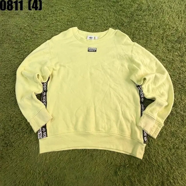 [BUNJANG] Adidas Sweatshirt Yellow M / 아디다스 맨투맨 옐로우 M 0812