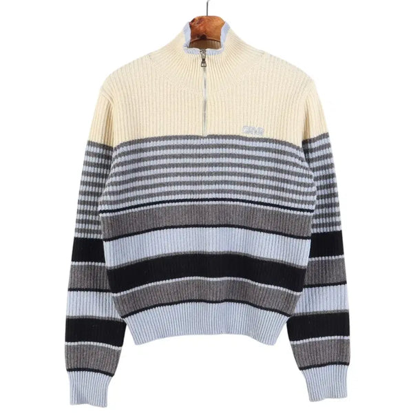 [BUNJANG] GROVE Half-Zip Knit (Women's F) / 그로브 GROVE 반집업 니트 / k6344