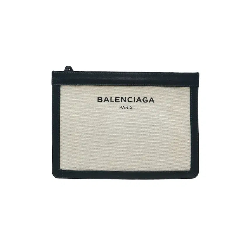 [BUNJANG] Balenciaga Canvas Pochette Crossbody Bag / 발렌시아가 캔버스 포쉐트 크로스백