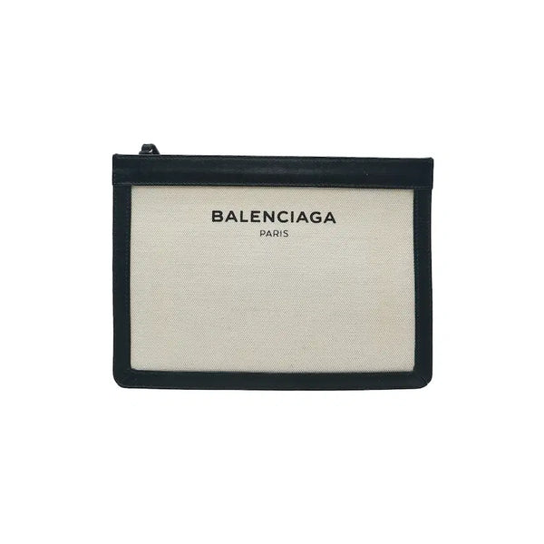[BUNJANG] Balenciaga Canvas Pochette Crossbody Bag / 발렌시아가 캔버스 포쉐트 크로스백