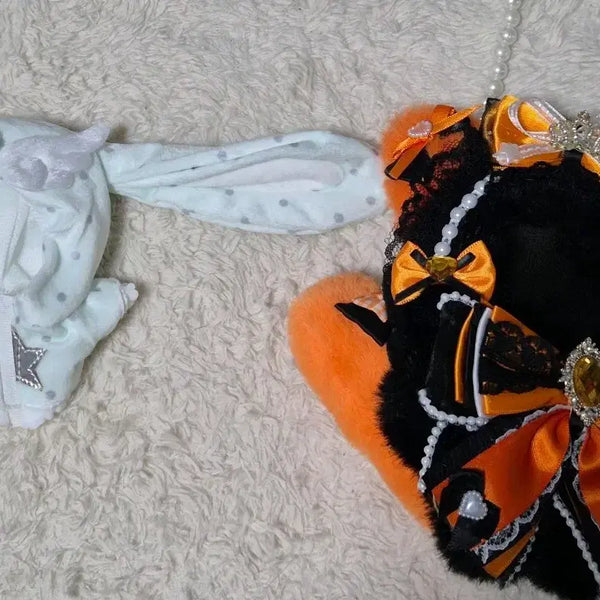 [BUNJANG] 10cm Doll Clothes Bundle Set / 10cm 인형옷 우주복 토끼후드 일괄