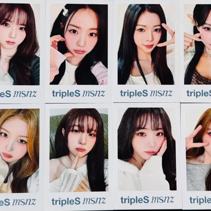 [BUNJANG] tripleS Everline Fan Sign Event POB Photocard Set / 트리플에스 260306 에버라인 팬싸인회 특전 포토카드 세트 판매 tripleS 미공포
