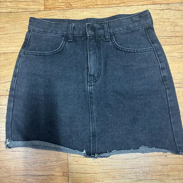 [BUNJANG] AzON Denim Mini Skirt / 애즈온 데님미니스커트