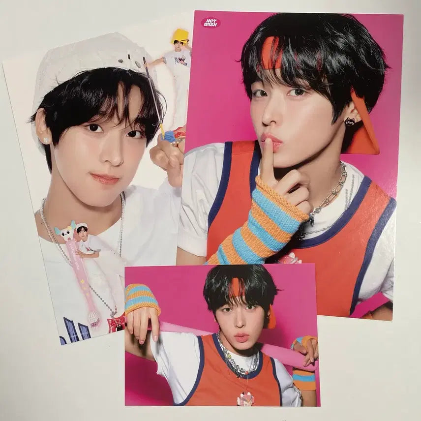 [BUNJANG] NCT WISH Riku Season's Greetings Poster Photo Bundle Set / [당일발송] 엔시티 위시 리쿠 시그 포스터 사진 일괄