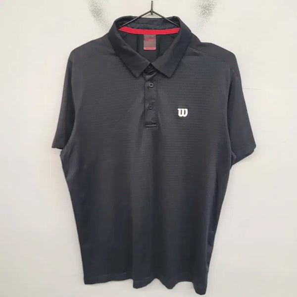 [BUNJANG] Wilson Functional Short-Sleeve Polo T-Shirt (Size L) / [100/L] 윌슨 기능성 반팔 카라티