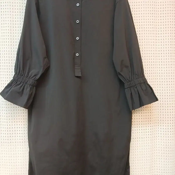 [BUNJANG] OAT's Black One-Piece Dress (Free Size) / OAT'S 블랙  원피스free