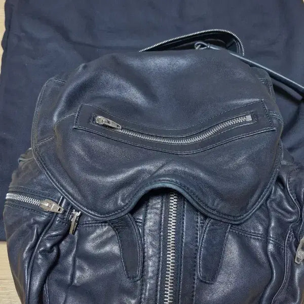 [BUNJANG] Alexander Marte Lambskin Backpack/Tote Bag (Black) / 알렉산더 마르티 램스킨 백팩/토트백(블랙)